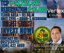 Load image into Gallery viewer, Vertex Coast At Punta Engaño Reserve Your Unit Now! ₱25k