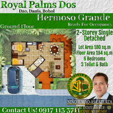 Load image into Gallery viewer, House And Lot Dauis Bohol Propertyph Hermoso Grande Royal Palms Php 30k Reservation
