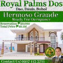 Load image into Gallery viewer, House And Lot Dauis Bohol Propertyph Hermoso Grande Royal Palms Php 30k Reservation