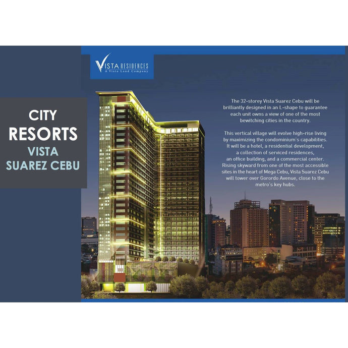 SUAREZ RESIDENCES , High-end Condominium for sale at Gorordo , Cebu City as low as 26k/mo.
