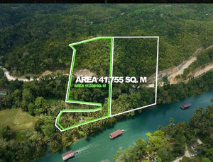 Bohol lot for sale 16,000 sqm along Loboc river cruise Loboc Bohol Philippines 1,000/sqm