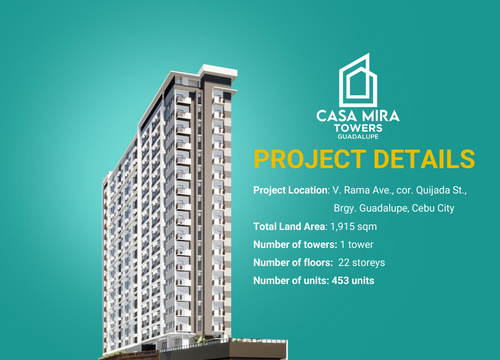 Casa Mira Towers Guadalupe Condominium as low as 30,100/month