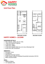 Load image into Gallery viewer, 2-3 Storey Townhouses for sale Happy Homes Jubay Liloan Cebu Philippines for as low as 3.3m