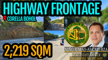 Load image into Gallery viewer, Highway Lot For Sale In Corella Bohol 2,219 Sqm Propertyph.net