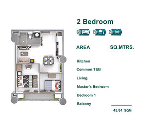 Fully Furnished Condominium at Le Menda Residences Busay, Cebu City