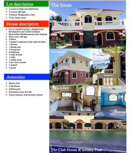  House and Lot For Sale Italian-Medeterranean Style in Minglanilla Cebu propertyph.net