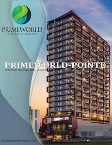 PRIME WORLD - POINTE CONDOMINIUM AT  LAHUG CEBU CITY